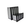 Buy cheap Hot Melt Gule Separated Commercial Hvac Filters , Plastic Frame V Form Filters from wholesalers
