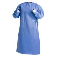 Buy cheap Disposable Sterile SMS Surgical Gown Nonwoven Dental Hospital Operation CE product