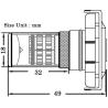 Buy cheap FG48-PSX24W-14W from wholesalers