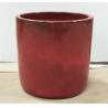Buy cheap Red 50x50cm Round Ceramic Flower Pots Large Outdoor from wholesalers