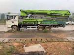 2021 Zml 46m Concrete Boom Pump Truck with Feeding Height 1540 and Vertical