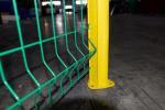4mm Diamater 6 Ft Welded Wire Mesh Panels Pvc Coated Green Color Bend Sheet
