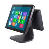 Buy cheap Aluminium Alloy Housing Dual Screen Pos Energy Saving Black / White Color from wholesalers