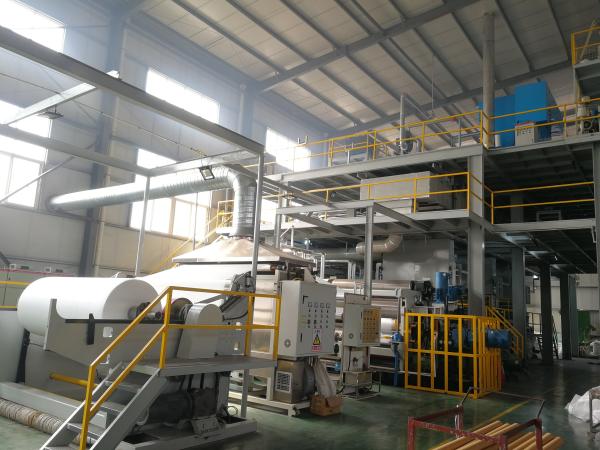 Buy cheap High Speed Three Beams PP Polypropylene Spunbond Nonwoven Fabric Machine SSS from wholesalers