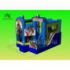 Buy cheap Durable 0.45mm PVC Inflatable Slider Jumping Castle / Childrens Bouncy Castle from wholesalers