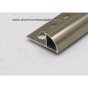 Buy cheap Aluminium Decorative Bullnose Ceramic Tile Edge / Edging Trim For Tile Walls from wholesalers