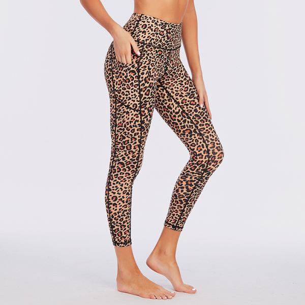 Buy cheap Richee BSCI Leopard Sports Leggings / High Waisted Sculpt Gym Leggings from wholesalers