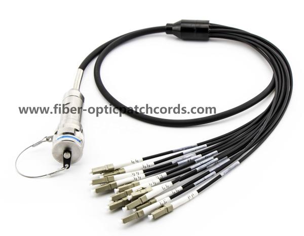 Buy cheap FTTA Base station J599 to LC 12/24 Fiber Cores Fiber Optic Patch Cord Military from wholesalers