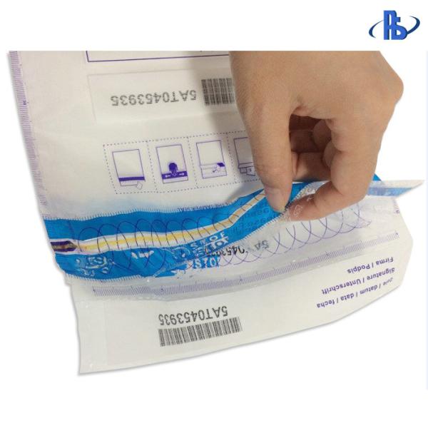 Buy cheap Opaque Plastic Tamper Proof Evidence Bags For Financial Institutions from wholesalers