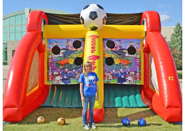 Buy cheap Colorful Inflatable Sports Games Customized Size EN71 Approved 1 Year Warranty from wholesalers