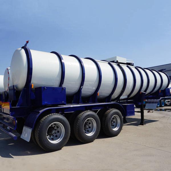 Buy cheap Chemical Substances Sulfuric Tri Axle 19cbm Acid Tanker Trailer from wholesalers