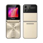 UNIWA F265 Flip Phones For Seniors 2.55'' TFT Display Multi Language