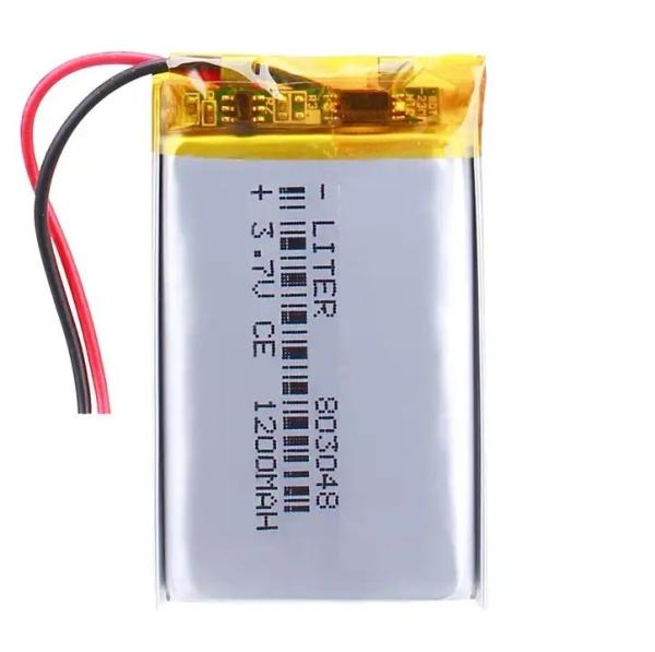 Buy cheap 3.7V KC Approved 803048 1200mah Li-Polymer Rechargeable UL UN38.3 Lithium Polymer Battery from wholesalers