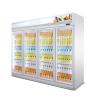 Buy cheap Commercial 4 Glass Door Vertical Cooler Refrigerator Showcase from wholesalers