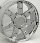Cadillac Escalade OE Reproduction Wheels 5309 20x9 Chrome Truck Wheels