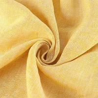 Buy cheap 21s 150gsm Pure Linen Denim Fabric Plain Dyed Cloth For Apparel product