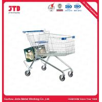 Buy cheap 100 Liter Metal Shopping Trolley 22.5in Liquor Store Shopping Cart product