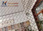 1.5mm 15mm Ring Mesh Fabric Hotel Decorative Metal Mesh Panels