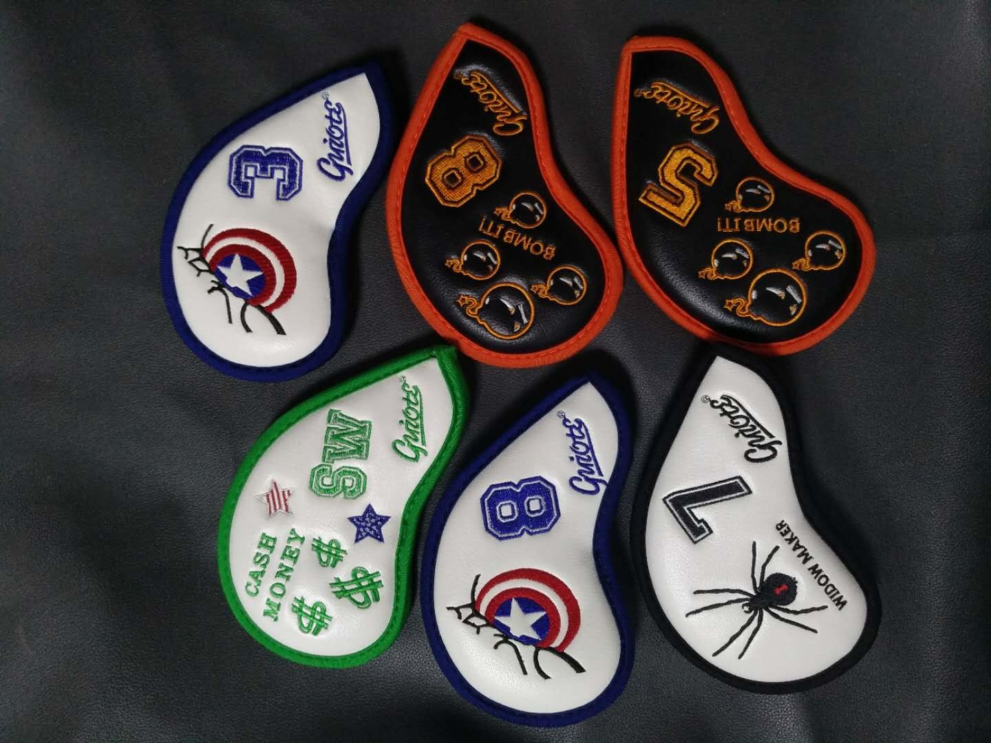 golf iron head cover , Golf headcover , golf head cover , golf headcovers , iron head cover