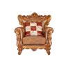 Buy cheap OEM Three Piece Wood Carvings Antique Couch Sofa Set For Living Room from wholesalers