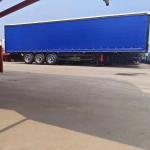 2/3 Box Van Truck/Lorry/Trailer/Curtainsider/Side Curtain Slide Semi Trailers