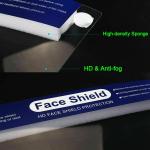 HD Screen Transparent Face Shield Safety Chemical Resistant Face Shield