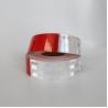 Buy cheap High Visibility Red And White DOT Reflective Tape For Vehicles Waterproof from wholesalers