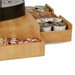 Multi Compartment Coffee Pod Storage Drawer Eco Friendly For Birthday Gift
