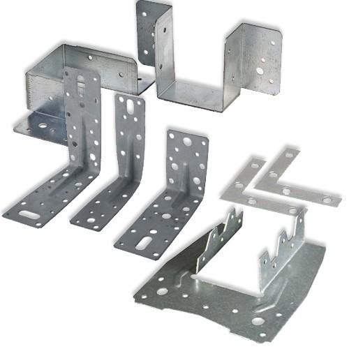 Multi Shaped Steel Wood Timber Connectors Bracket Joist Hangers Metal Accessorie