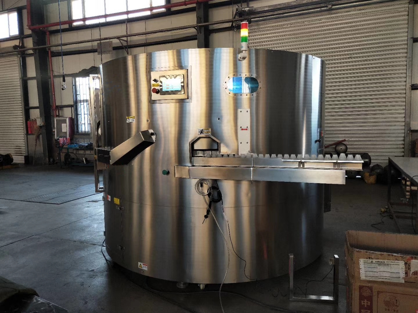 Pet Bottle Unscrambler Machine Electric Full Automatic For Beverage