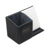 Buy cheap Custom Logo LED Lights Leather Pen Holder Multiscene With Phone Charger Nonslip from wholesalers
