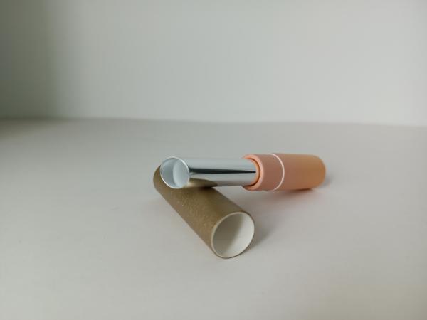 Buy cheap C2S Cardboard Lipstick Tube Empty Lip Balm Containers Hot Stamping Spot UV from wholesalers