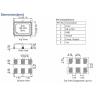 Buy cheap SMD 3225 VCXO LVPECL Output 50.000MHz 3.3V ±50ppm -40~+85℃ from wholesalers