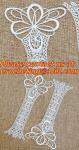 vintage crochet cup mats round motif doilies Crochet Applique headband flowers