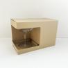 Buy cheap 3/5 Plys Corrugated Kraft Paper Boxes Packaging For Champagne Wine Bear Milk Tea Glass Mug from wholesalers