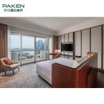 Solid Wood Veneer 5 Star Hotel Lobby Furniture