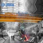 Heavy Duty Overhead Foundry Crane Large Tonnage Ladle Bridge Crane
