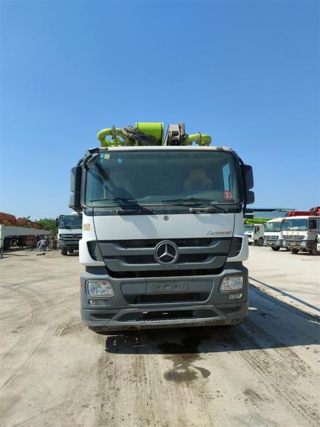Buy cheap Mercedes Benz Used Concrete Trailer Pumps 32 MPa Custom Color from wholesalers