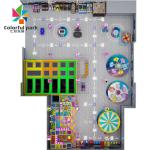 Coin Operated Adult 2 Player Blue Air Hockey Table Fun Arcade Games