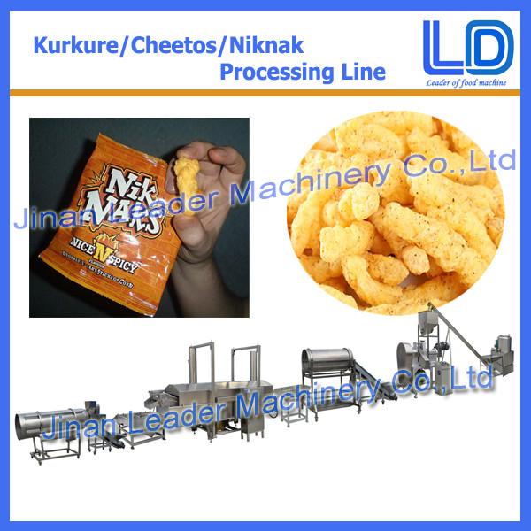 Buy cheap Kurkure Snack Production Line machine snacks process extruder from wholesalers