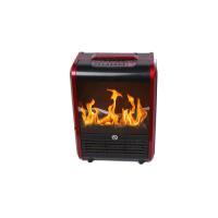 Buy cheap TNP-2008I-E3R Electric Flame Effect Fires Freestanding Red / Black Mini Sized product