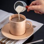Ceramic Nordic Style Mug For Business Gifts 7.8oz 230ml Mug And Saucer Porcelain