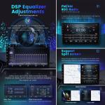 Powerful 9 inch Android Car Radio with Touch Screen GPS Navigation and 4 64G