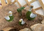 Chicken Duck Pottery Garden Ornaments Handmade Ceramic Garden Decorations