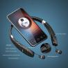 Buy cheap Neckband Earphone Wireless Bluetooth Headphone , Handsfree Phone Headset 20 - 20000Hz from wholesalers