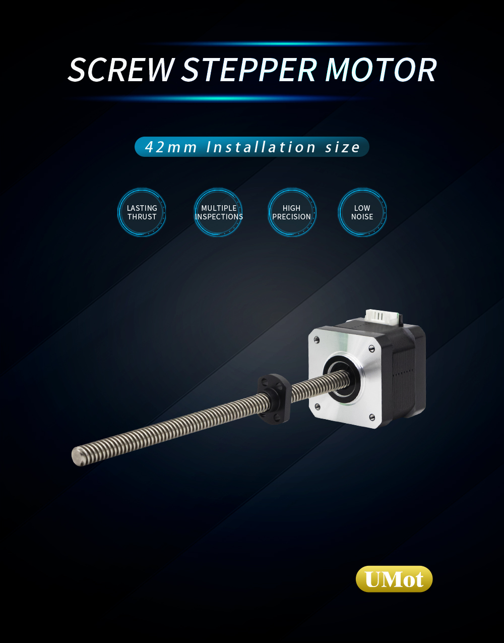 Nema17 Stepper Motor Linear Actuator for High Precision Motion and Positioning Control