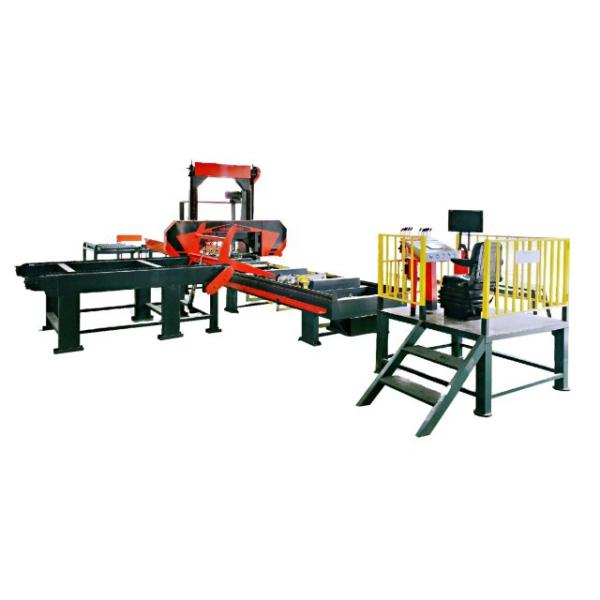 Buy cheap 4500mm Length Portable Sawmill Bandsaw Horizontal Wood Saw Automatic from wholesalers