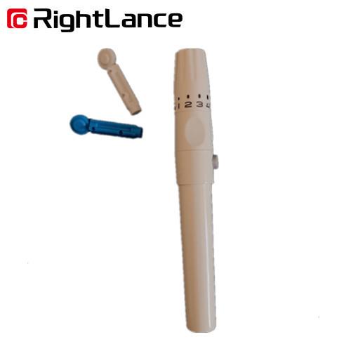 Buy cheap 30g Painless Lancing Device 5 Depth Settings Blood Glucose Lancet Pens ISO13485 from wholesalers