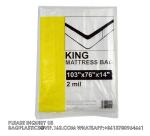 Queen Big Size Gusset Custom Polythene For Storage Plastic Furniture Matress