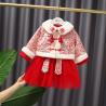Buy cheap Child Autumn 0.9M Traditional Chinese Clothing Tang Suit Pretty Pink Princess Dress ODM from wholesalers